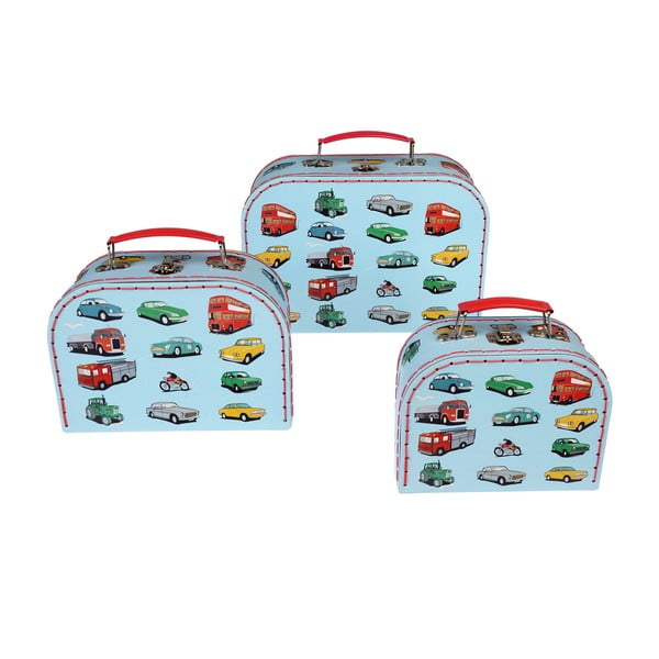 Valize pentru copii 3 buc. Road Trip - Rex London-image-3