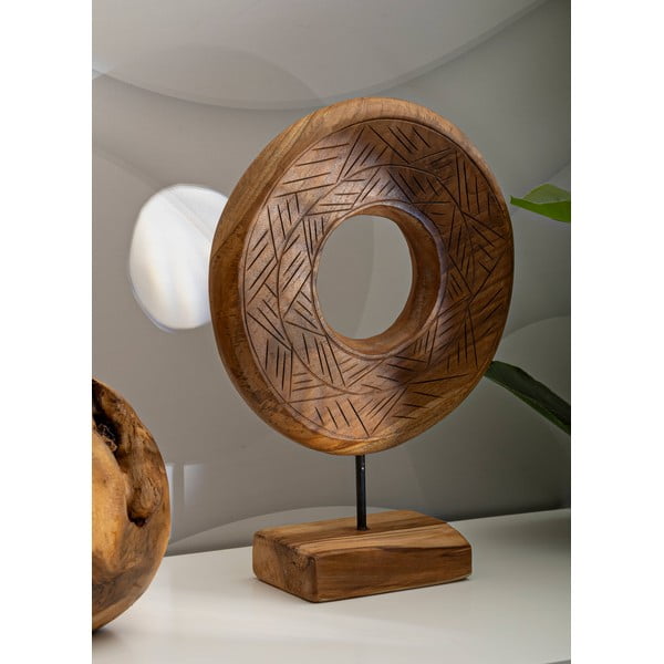 Statuetă din lemn (înălțime 38 cm) Dorat – Mauro Ferretti-image-1