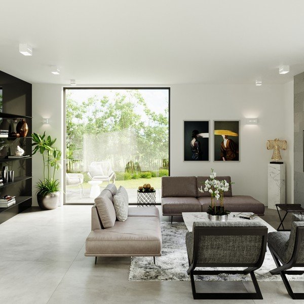 Aplică de perete albă Lorum Maxi – Sollux-image-1