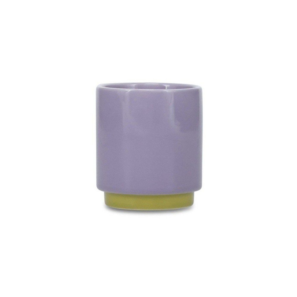 Ceașcă verde/mov din gresie ceramică 270 ml Duo – ONA