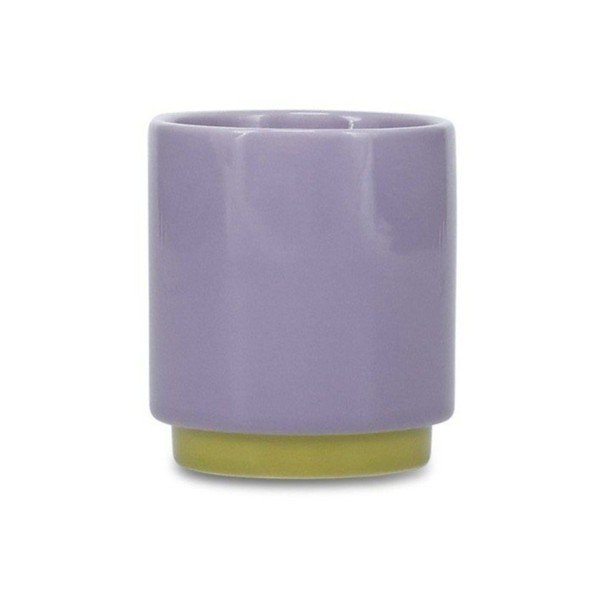 Ceașcă verde/mov din gresie ceramică 270 ml Duo – ONA
