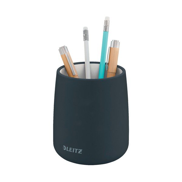 Suport din ceramică pentru pixuri Leitz Cosy, gri-image-2