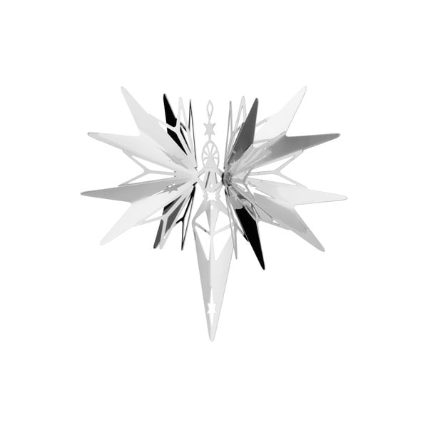 Decorațiune de Crăciun suspendată argintie Kähler Design Christmas Angel-image-2