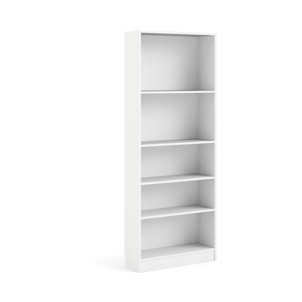 Bibliotecă Tvilum Basic, 79x203 cm, alb-image-2