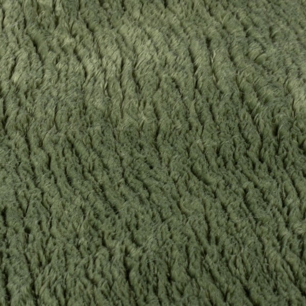 Blană verde-închis sintetică 160x230 cm Faroe Wool Look Fur – Flair Rugs-image-3