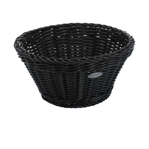 Coș pentru masă Saleen, ø 18 cm, negru-image-1