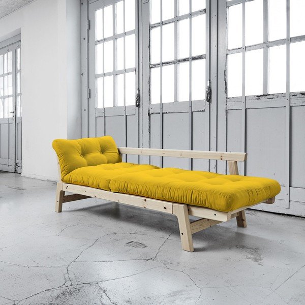Canapea extensibilă Karup Step Natural/Amarillo-image-3