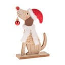 Figurină de Crăciun din lemn (înălțime 21 cm) Dog – Dakls