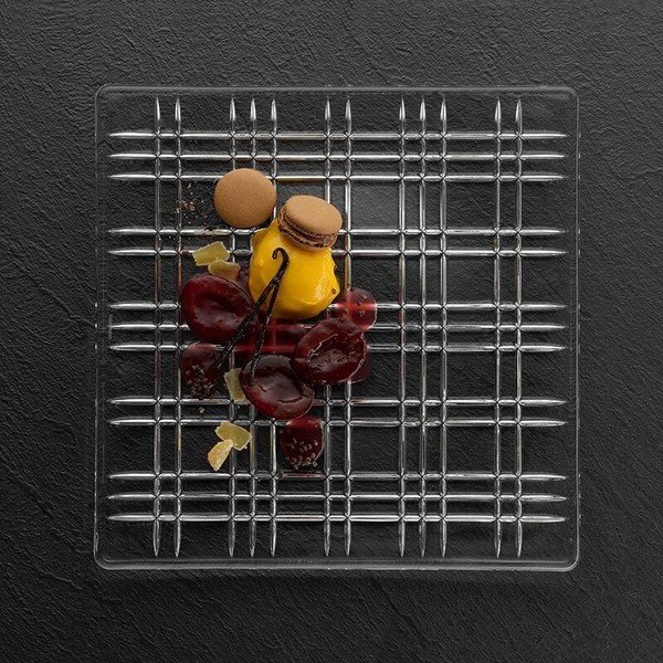 Farfurie pătrată din cristal Nachtmann Square Plate, 28 x 28 cm-image-1