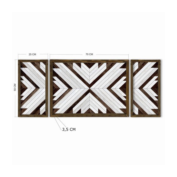 Tablouri 3 buc. 70x50 cm – Wallity-image-3