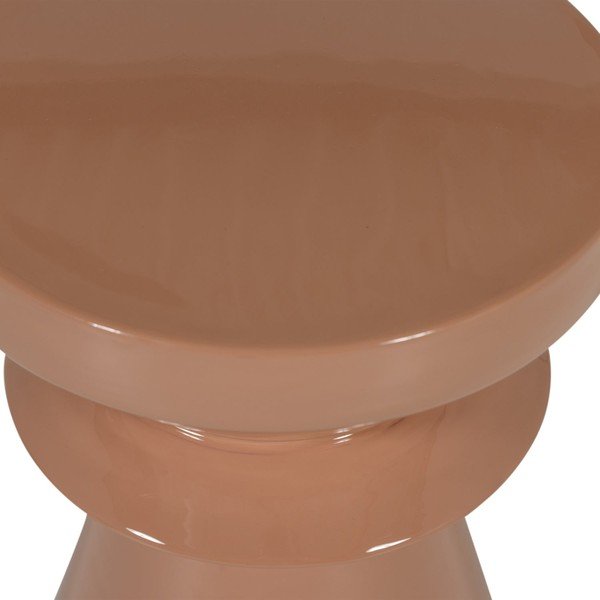 Măsuță auxiliară din metal ø 30 cm Fedde – WOOOD-image-3