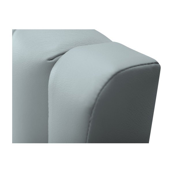 Tăblie pat Cosmopolitan design Dallas, 180 x 120 cm, argintiu-image-3