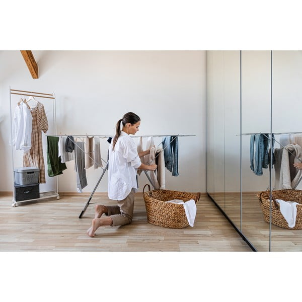 Coș de rufe în culoare naturală din iarbă-de-mare 100 l Belize – Compactor-image-4