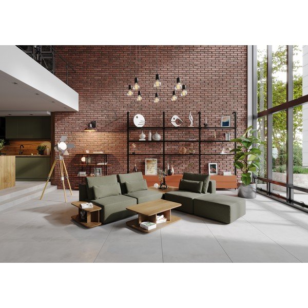 Modul pentru canapea verde Riposo Ottimo – Sit Sit-image-2