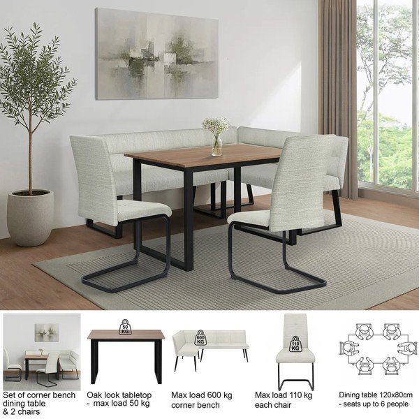 Set de dining Stafford – Støraa-image-2