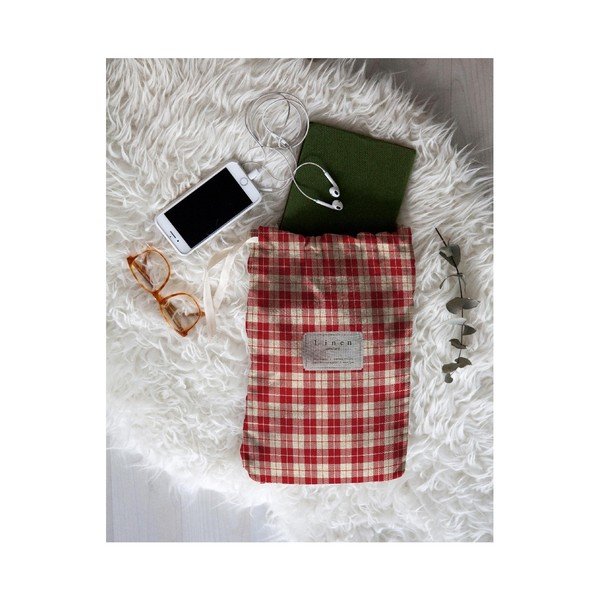 Sac călătorie Really Nice Things Red Square, lungime 44 cm-image-1