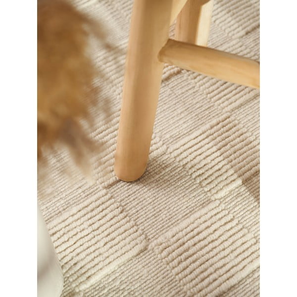 Covor crem țesut manual din lână 160x230 cm Scala – Villeroy&Boch-image-4