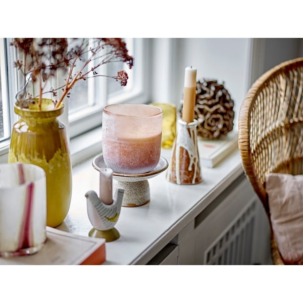 Sfeșnice 2 buc. din gresie Reem – Bloomingville-image-1