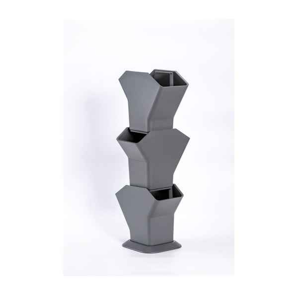 Suport vertical cu auto-udare pentru plante Plastia Tree, gri-image-4
