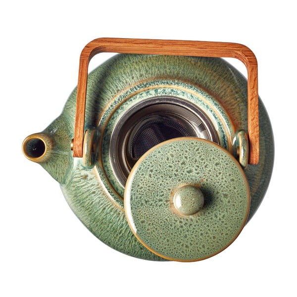 Ceainic verde cu filtru din ceramică 1,2 l Gastro Green – Bitz-image-3