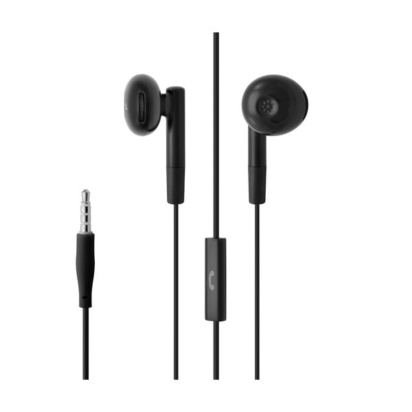 Căști negre cu microfon Fixed EGG2-image-3