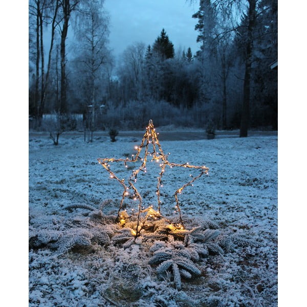 Decorațiune luminoasă neagră de Crăciun Foldy - Star Trading-image-2