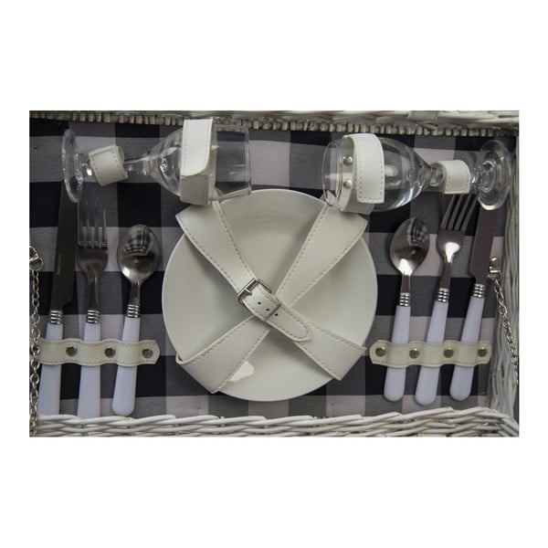 Coș picnic cu veselă pentru 2 persoane Ego Dekor Picnic Bobby-image-2