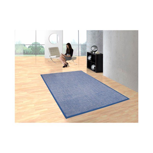 Covor Universal Bios Liso, 60 x 110 cm, albastru-image-1