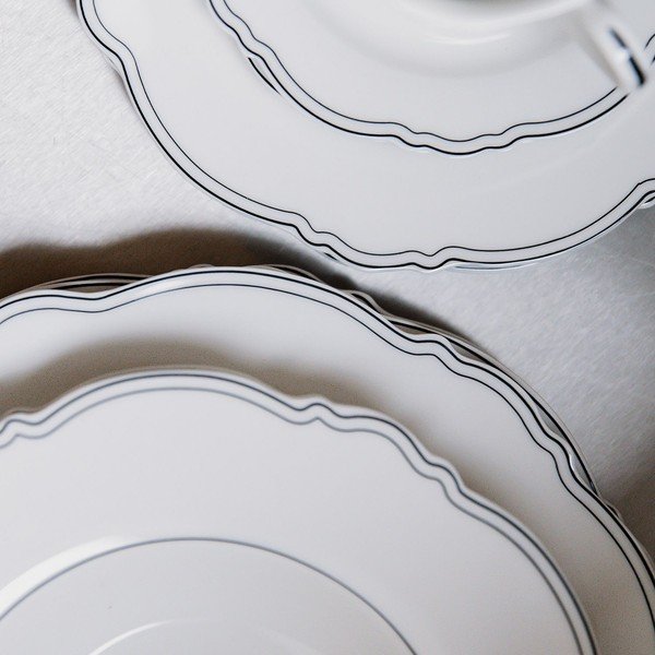 Farfurii albe 2 buc. ø 28 cm Odette – S|P Collection-image-3