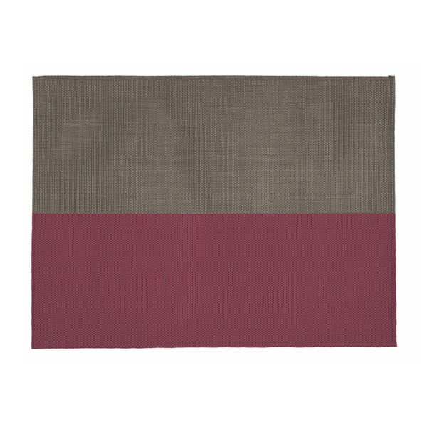 Suport pentru farfurie Tiseco Home Studio Stripe, 33 x 45 cm, bej - roz