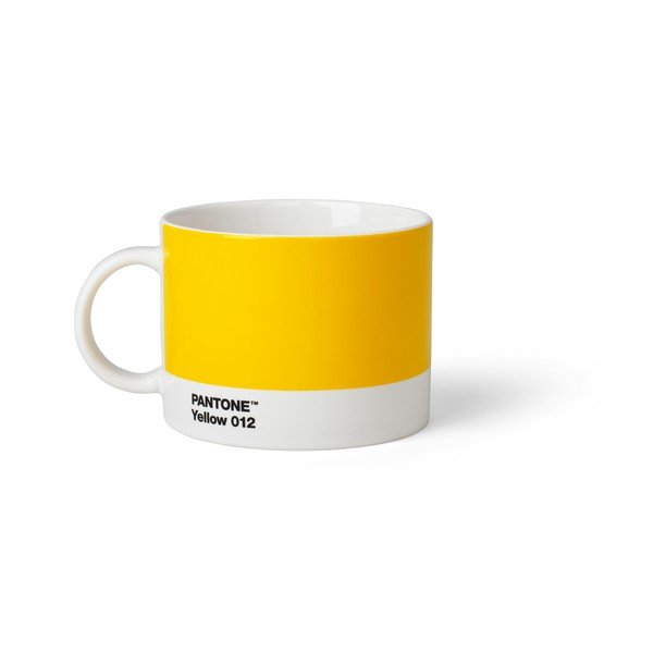 Cană galbenă din porțelan 475 ml Yellow 012 – Pantone