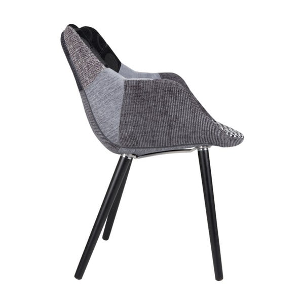 Scaun Zuiver Twelve Patchwork, gri-image-1