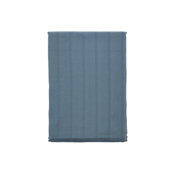 Lenjerie de pat albastru-închis din damasc pentru pat dublu/extinsă 200x220 cm Clear – Södahl-image-4