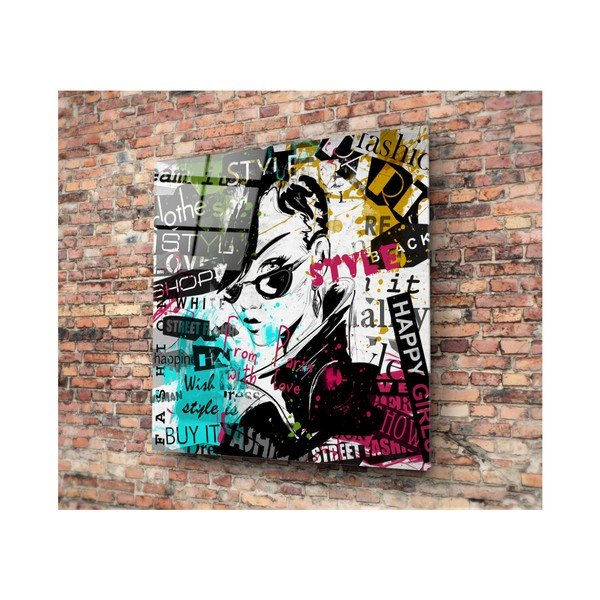 Tablou din sticlă 3D Art Punkero, 50 x 50 cm-image-1