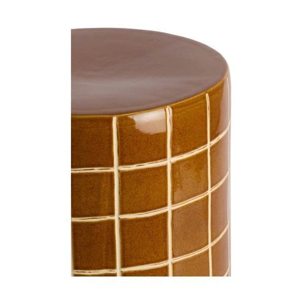 Măsuță auxiliară rotundă din ceramică ø 33 cm Maucho – Light & Living-image-1