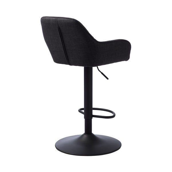 Scaun de bar gri închis cu înălțime ajustabilă Nolan – Unique Furniture-image-3