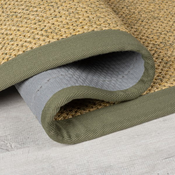 Covor pentru exterior și interior verde/maro deschis 160x230 cm Sisal Look – Flair Rugs-image-3