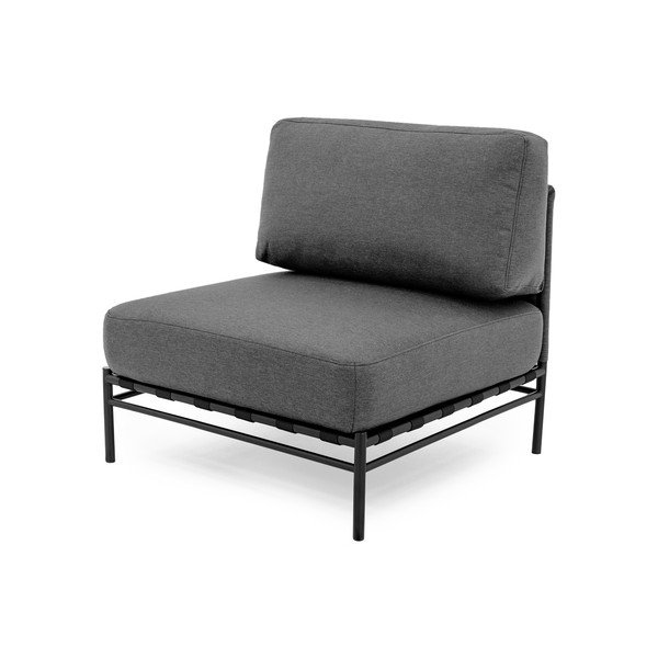 Modul de canapea de grădină gri închis (de mijloc) Dandy – Sit Sit-image-3