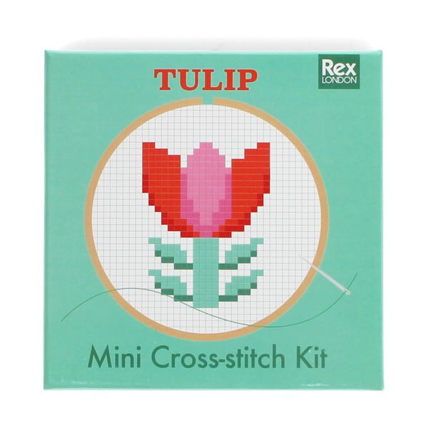 Set creativ Cross-stitch Kit Tulip – Rex London