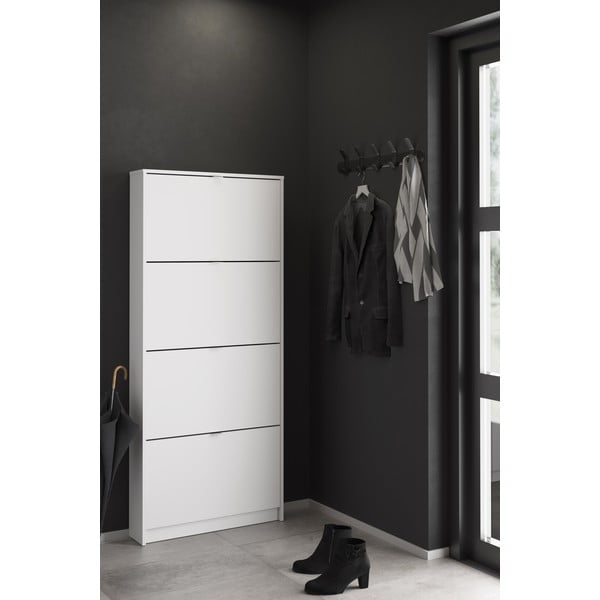 Pantofar alb cu deschidere înclinată Shoes – Tvilum-image-1