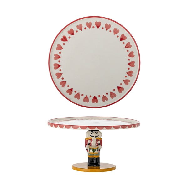 Platou etajat din gresie  cu model de Crăciun Jolly – Bloomingville-image-4