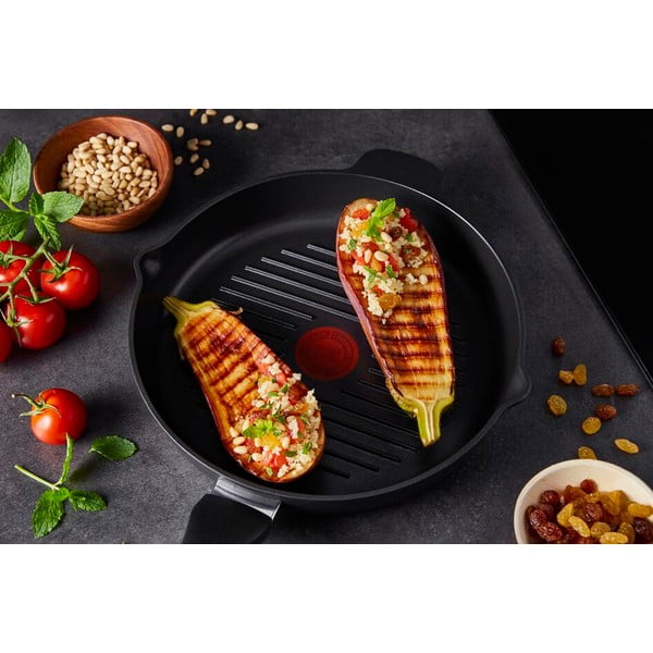 Tigaie tip grill cu suprafață antiaderentă din aluminiu ø 26 cm Unlimited E2294074 – Tefal-image-1
