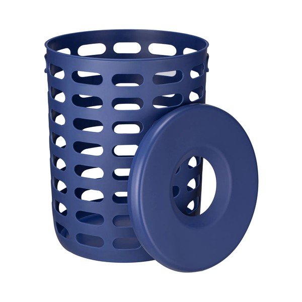 Coș de rufe albastru din plastic Korie – Blomus-image-1
