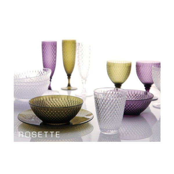 Pahar pentru vin, Kinto Rosette, albastru-image-3