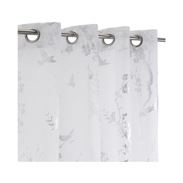 Perdea albă-argintie 140x260 cm Paradis – Casa Selección-image-2