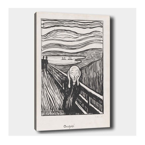 Tablou 70x100 cm Edvard Munch Sketch – Wallity-image-2