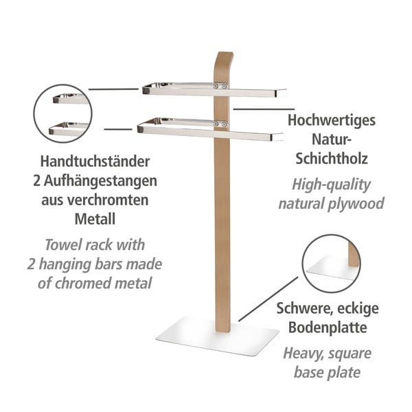 Suport pentru prosoape Wenko Samona-image-2