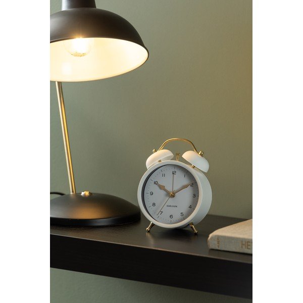 Ceas deșteptător ø 10 cm Classic Twin Bell – Karlsson-image-1
