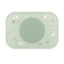 Suport de farfurie pentru copii din plastic/din silicon 28x40 cm Little Farm by Little Dutch – Mepal