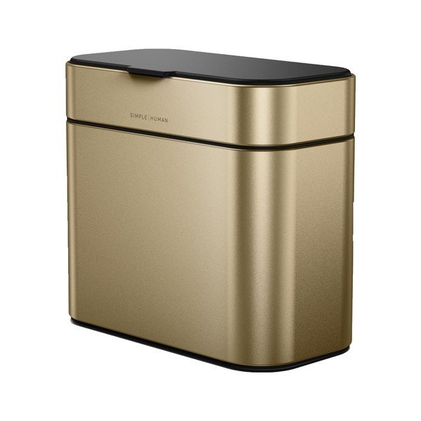 Recipient pentru deșeuri compostabile auriu mat 4 l – simplehuman